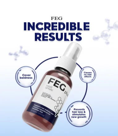 FEG PLUS Hair Growth Spray usage