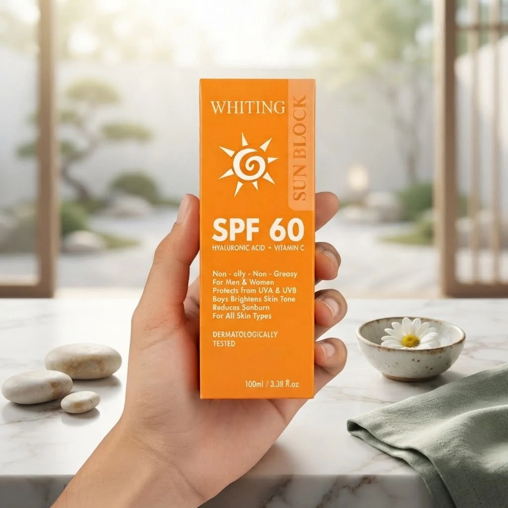 Sun Block SPF 60 details