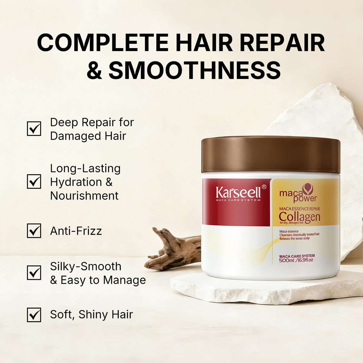 Karseell Hair Mask jar